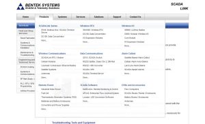 Industrial Company Mega Menu with SEO